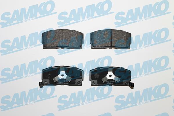 Samko 5SP926 - Комплект спирачно феродо, дискови спирачки vvparts.bg