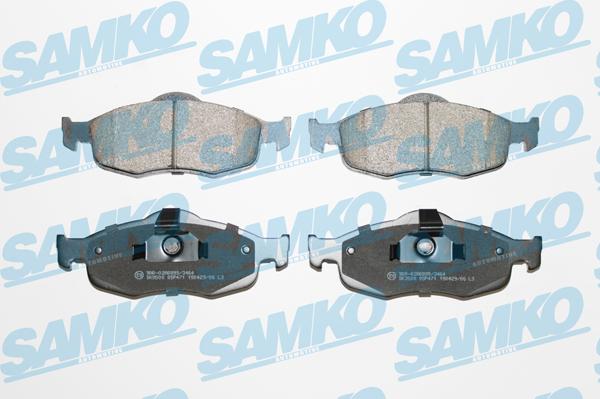 Samko 5SP471 - Комплект спирачно феродо, дискови спирачки vvparts.bg