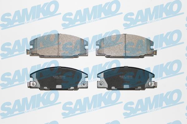 Samko 5SP544 - Комплект спирачно феродо, дискови спирачки vvparts.bg