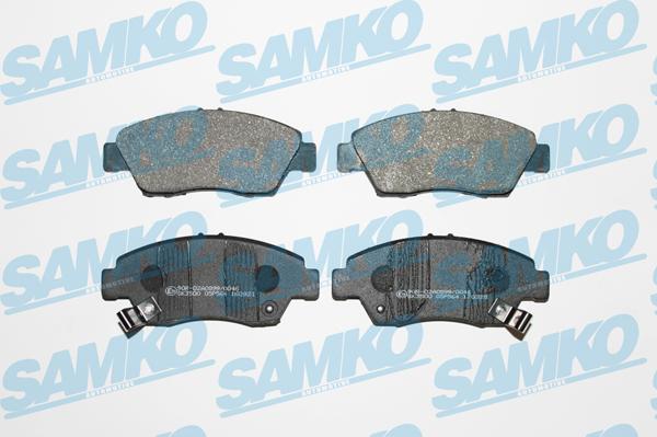 Samko 5SP564 - Комплект спирачно феродо, дискови спирачки vvparts.bg