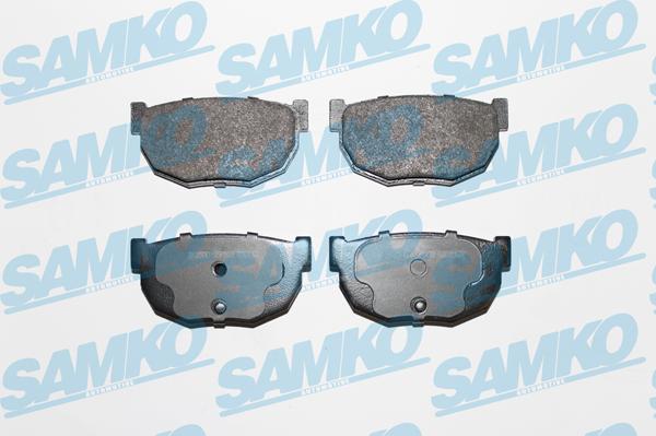 Samko 5SP503 - Комплект спирачно феродо, дискови спирачки vvparts.bg