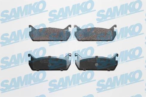 Samko 5SP513 - Комплект спирачно феродо, дискови спирачки vvparts.bg