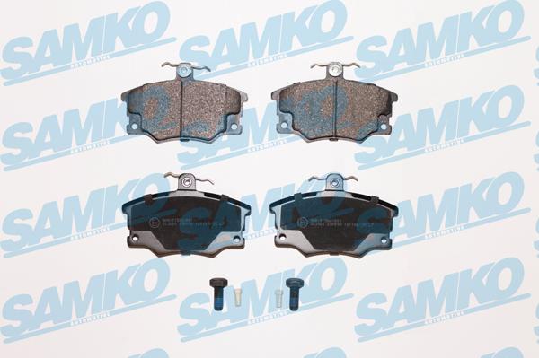 Samko 5SP094 - Комплект спирачно феродо, дискови спирачки vvparts.bg