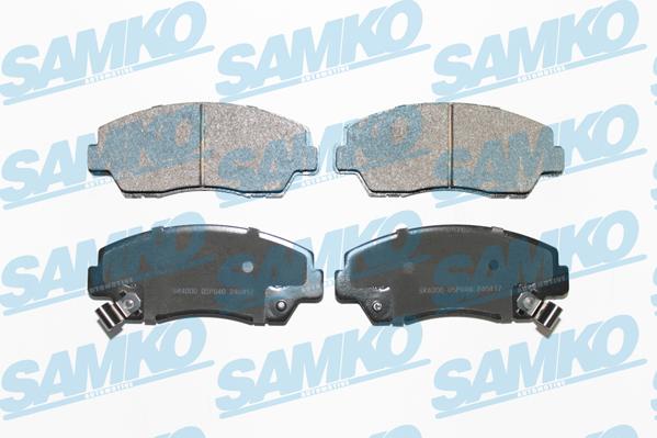 Samko 5SP040 - Комплект спирачно феродо, дискови спирачки vvparts.bg