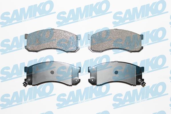 Samko 5SP041 - Комплект спирачно феродо, дискови спирачки vvparts.bg