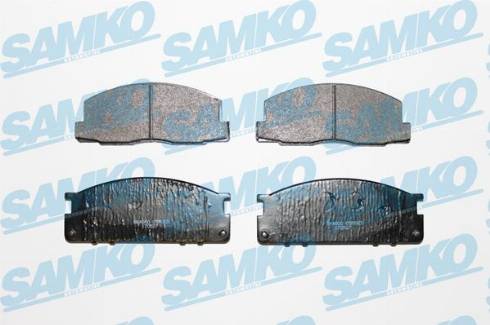 Samko 5SP063 - Комплект спирачно феродо, дискови спирачки vvparts.bg