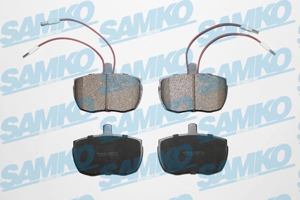 Samko 5SP013 - Комплект спирачно феродо, дискови спирачки vvparts.bg