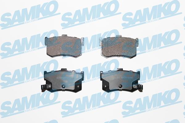 Samko 5SP079 - Комплект спирачно феродо, дискови спирачки vvparts.bg