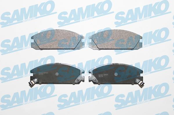 Samko 5SP073 - Комплект спирачно феродо, дискови спирачки vvparts.bg