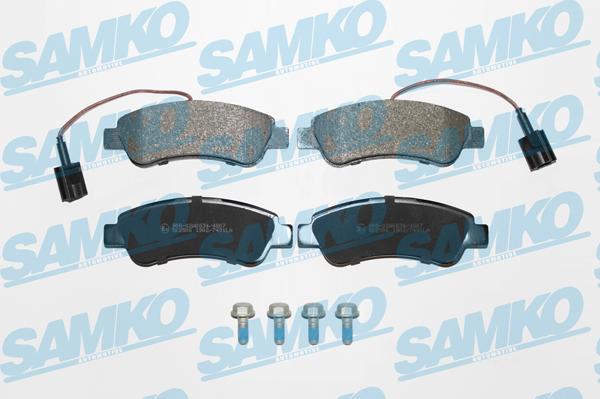 Samko 5SP1902 - Комплект спирачно феродо, дискови спирачки vvparts.bg