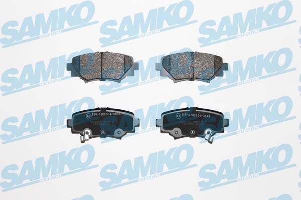 Samko 5SP1918 - Комплект спирачно феродо, дискови спирачки vvparts.bg