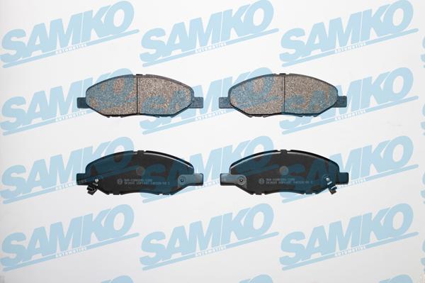 Samko 5SP1497 - Комплект спирачно феродо, дискови спирачки vvparts.bg