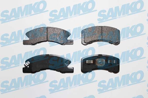 Samko 5SP1443 - Комплект спирачно феродо, дискови спирачки vvparts.bg