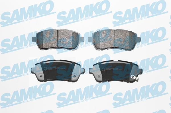 Samko 5SP1464 - Комплект спирачно феродо, дискови спирачки vvparts.bg