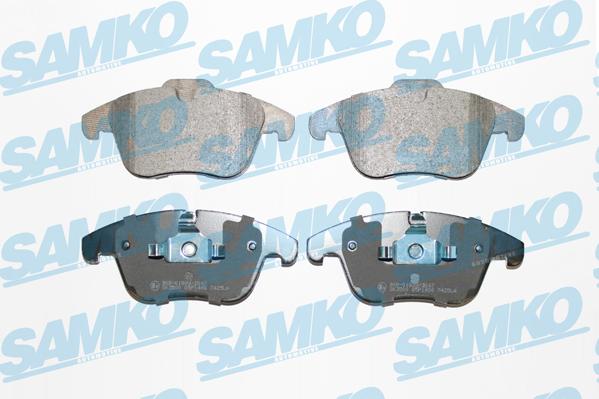 Samko 5SP1486 - Комплект спирачно феродо, дискови спирачки vvparts.bg