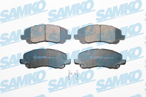 Samko 5SP1430 - Комплект спирачно феродо, дискови спирачки vvparts.bg