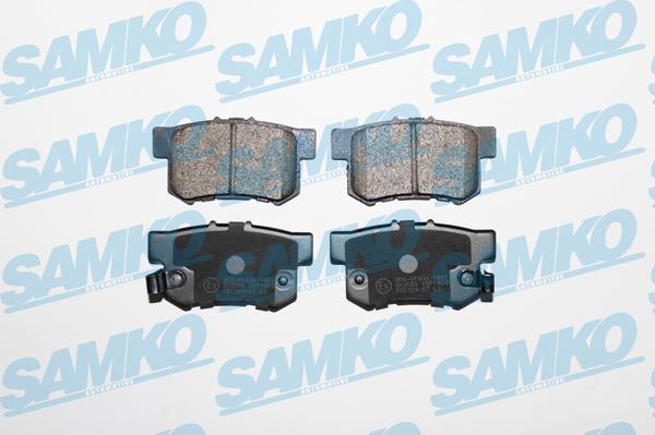 Samko 5SP1423 - Комплект спирачно феродо, дискови спирачки vvparts.bg