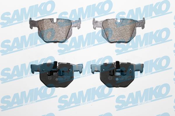 Samko 5SP1476 - Комплект спирачно феродо, дискови спирачки vvparts.bg