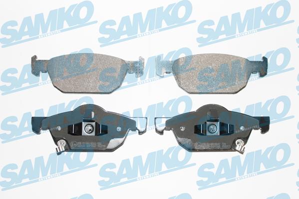 Samko 5SP1560 - Комплект спирачно феродо, дискови спирачки vvparts.bg