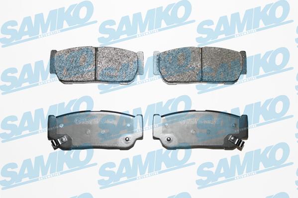 Samko 5SP1504 - Комплект спирачно феродо, дискови спирачки vvparts.bg