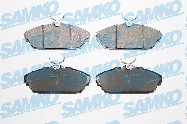 Samko 5SP1502 - Комплект спирачно феродо, дискови спирачки vvparts.bg