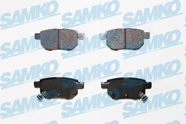 Samko 5SP1530 - Комплект спирачно феродо, дискови спирачки vvparts.bg