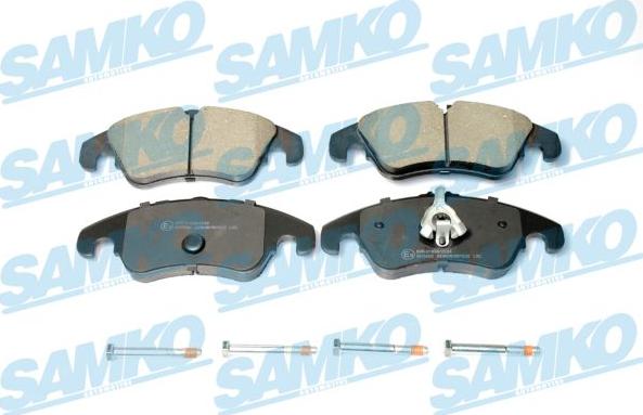 Samko 5SP1532 - Комплект спирачно феродо, дискови спирачки vvparts.bg