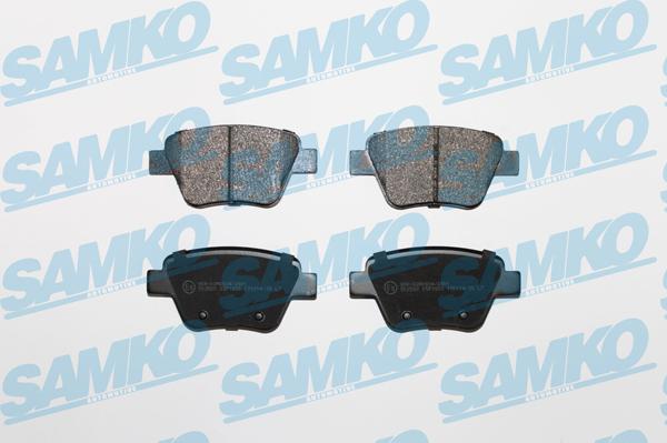 Samko 5SP1608 - Комплект спирачно феродо, дискови спирачки vvparts.bg