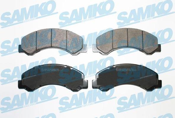 Samko 5SP1064 - Комплект спирачно феродо, дискови спирачки vvparts.bg