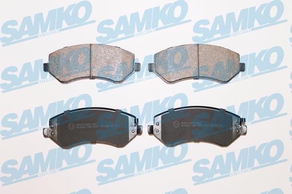 Samko 5SP1005 - Комплект спирачно феродо, дискови спирачки vvparts.bg