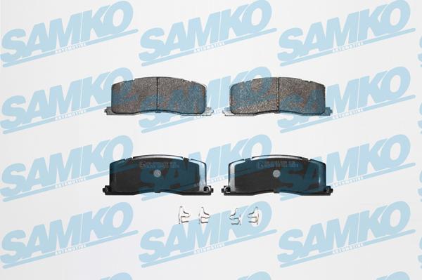 Samko 5SP1013 - Комплект спирачно феродо, дискови спирачки vvparts.bg