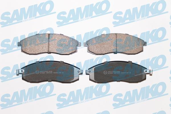 Samko 5SP1030 - Комплект спирачно феродо, дискови спирачки vvparts.bg