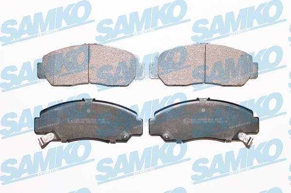 Samko 5SP1071 - Комплект спирачно феродо, дискови спирачки vvparts.bg