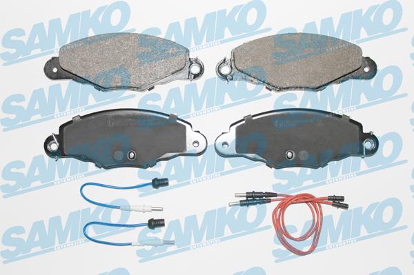 Samko 5SP1103 - Комплект спирачно феродо, дискови спирачки vvparts.bg