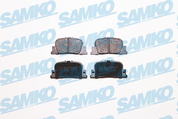 Samko 5SP1112 - Комплект спирачно феродо, дискови спирачки vvparts.bg