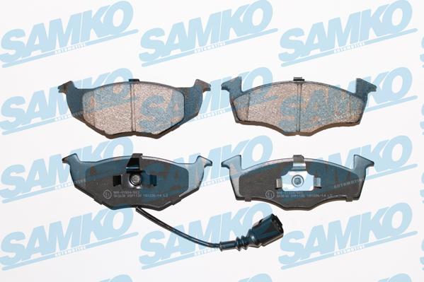Samko 5SP1120 - Комплект спирачно феродо, дискови спирачки vvparts.bg