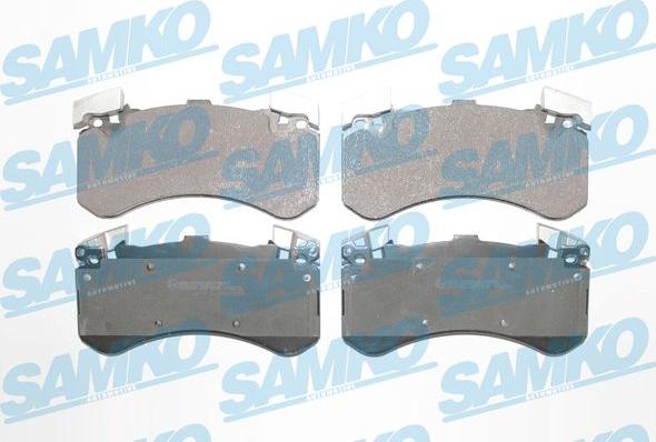 Samko 5SP1806 - Комплект спирачно феродо, дискови спирачки vvparts.bg