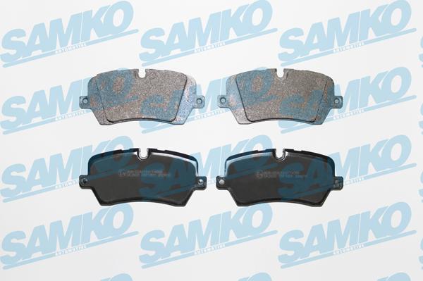 Samko 5SP1801 - Комплект спирачно феродо, дискови спирачки vvparts.bg