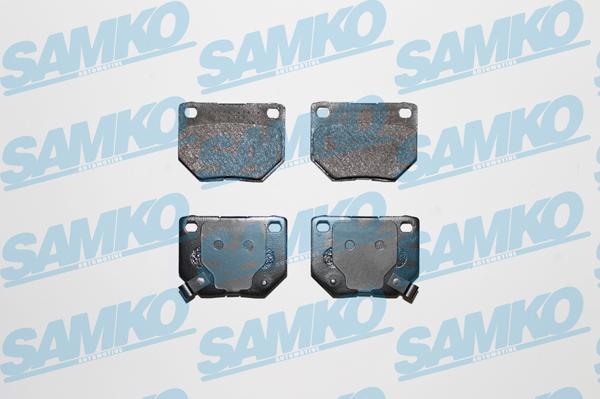 Samko 5SP1341 - Комплект спирачно феродо, дискови спирачки vvparts.bg