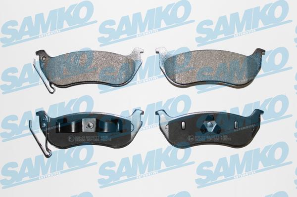 Samko 5SP1366 - Комплект спирачно феродо, дискови спирачки vvparts.bg