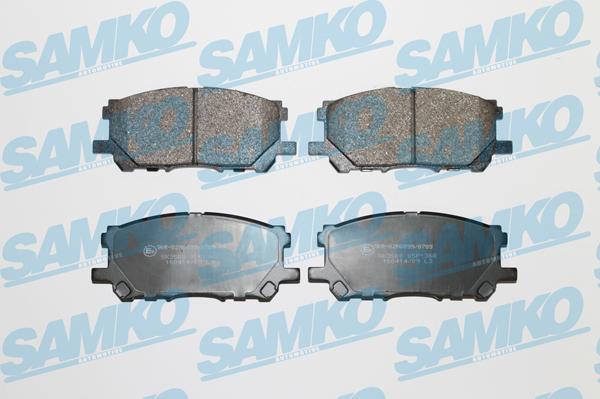 Samko 5SP1368 - Комплект спирачно феродо, дискови спирачки vvparts.bg