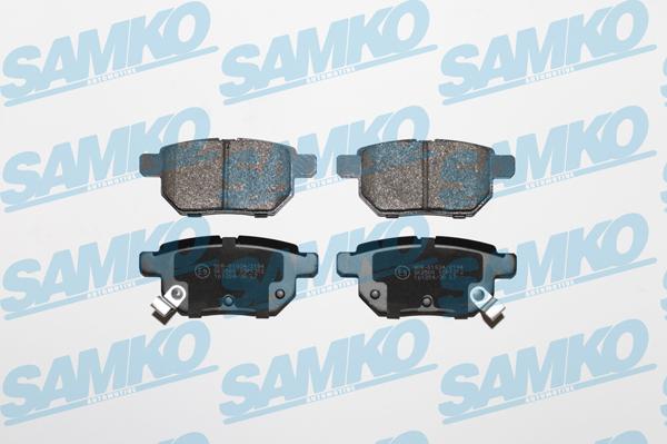 Samko 5SP1312 - Комплект спирачно феродо, дискови спирачки vvparts.bg