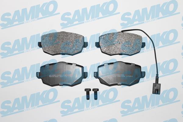 Samko 5SP1336 - Комплект спирачно феродо, дискови спирачки vvparts.bg