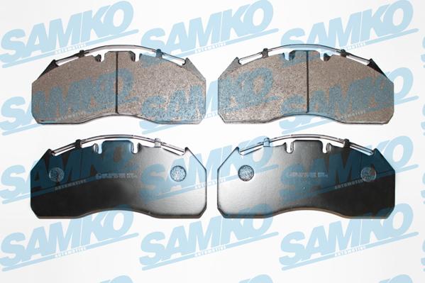 Samko 5SP1325 - Комплект спирачно феродо, дискови спирачки vvparts.bg