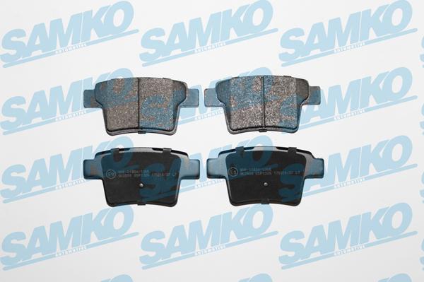 Samko 5SP1326 - Комплект спирачно феродо, дискови спирачки vvparts.bg