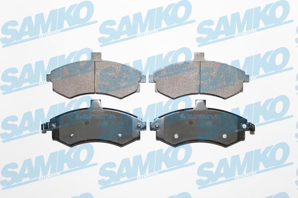 Samko 5SP1374 - Комплект спирачно феродо, дискови спирачки vvparts.bg