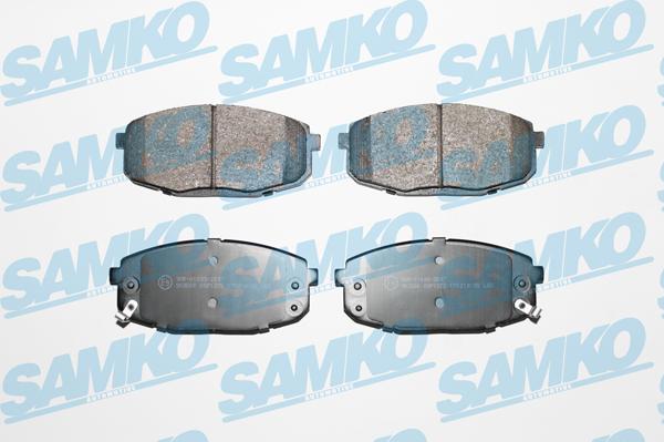 Samko 5SP1375 - Комплект спирачно феродо, дискови спирачки vvparts.bg