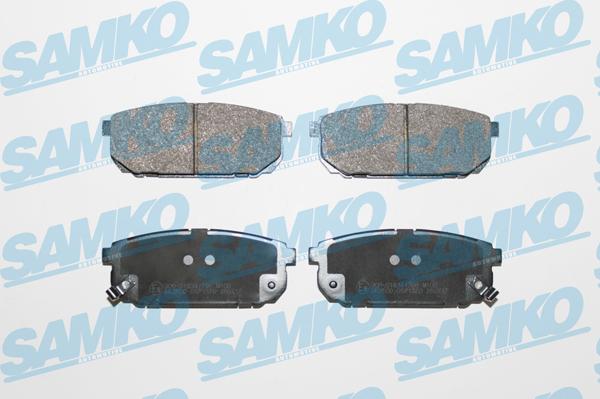 Samko 5SP1370 - Комплект спирачно феродо, дискови спирачки vvparts.bg