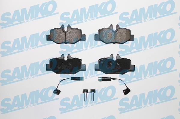 Samko 5SP1246 - Комплект спирачно феродо, дискови спирачки vvparts.bg