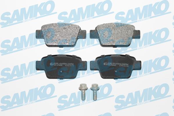 Samko 5SP1269 - Комплект спирачно феродо, дискови спирачки vvparts.bg